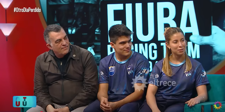 El FIUBA Racing Team en Canal 13