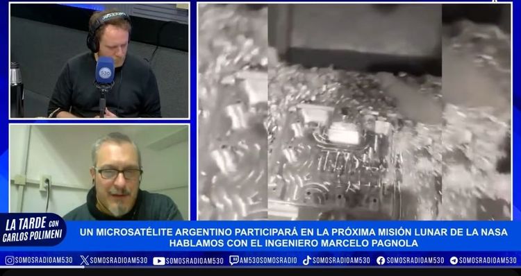 Un microsatélite argentino participará en una nueva misión de la NASA: entrevista a Marcelo Pagnola