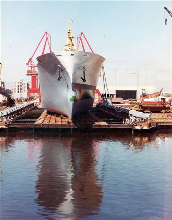 Cuando la Argentina exportó grandes buques al mundo