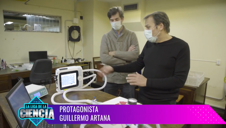 Guillermo Artana en la Liga de la Ciencia