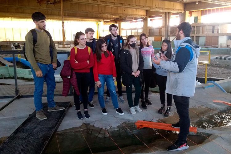 Estudiantes de Hidráulica Fluvial visitaron el Instituto Nacional del Agua 